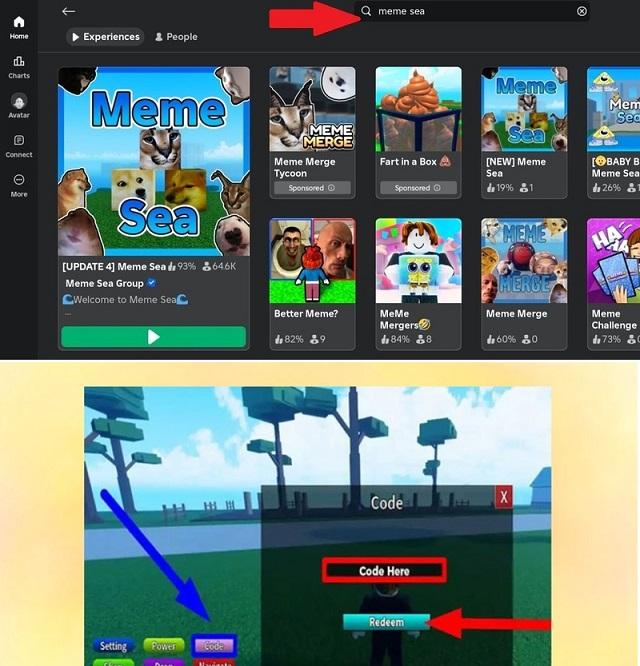 Cách nhập mã code game Meme Sea đơn giản, dễ dàng thành công